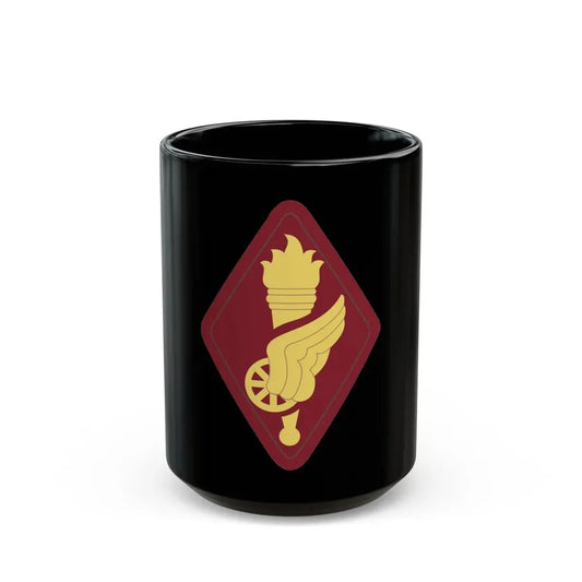 Transportation Center and School (U.S. Army) Black Coffee Mug 15oz - Go Mug Yourself