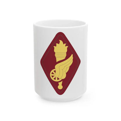 Transportation Center and School (U.S. Army) White Coffee Mug 15oz - Go Mug Yourself