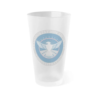 Transportation Security Administration - Frosted Pint Glass 16oz 16oz Frosted - Go Mug Yourself