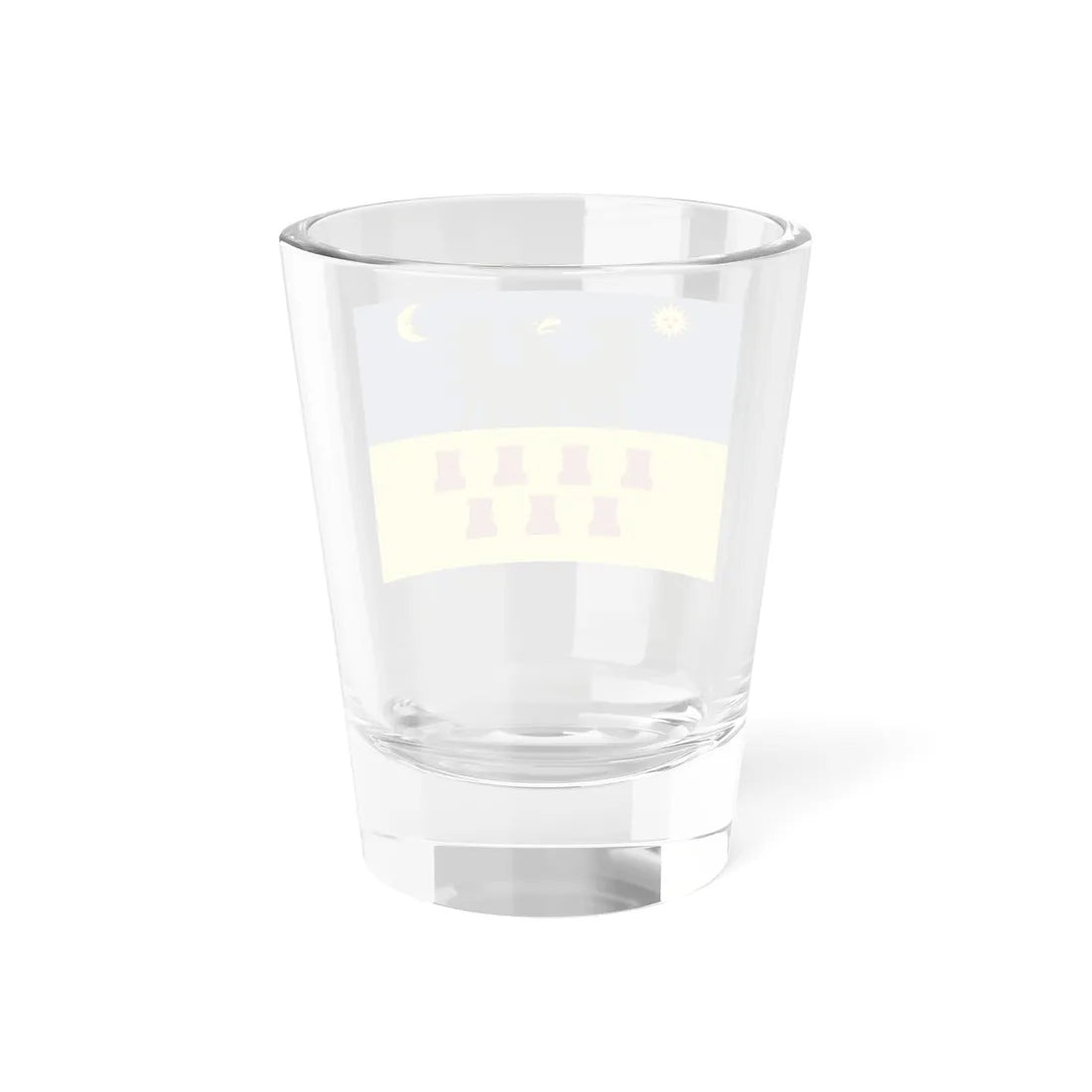 Transsylvanian Banner (Oman) Shot Glass 1.5oz - Go Mug Yourself