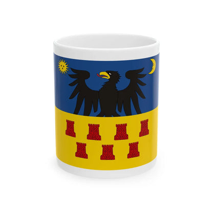 Transsylvanian Banner (Oman) White Coffee Mug 11oz - Go Mug Yourself