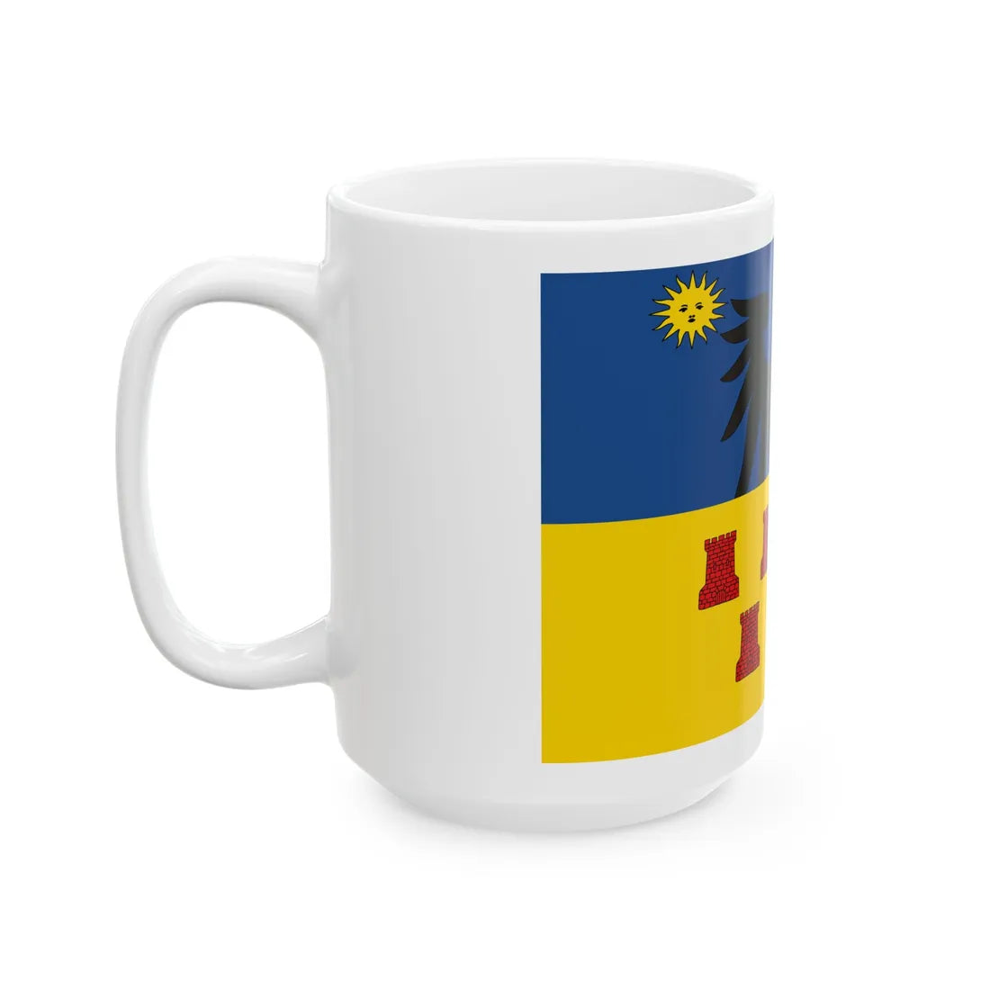 Transsylvanian Banner (Oman) White Coffee Mug - Go Mug Yourself