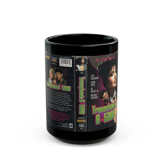 TRANSYLVANIA 6500 (VHS COVER) - Black Coffee Mug 15oz - Go Mug Yourself