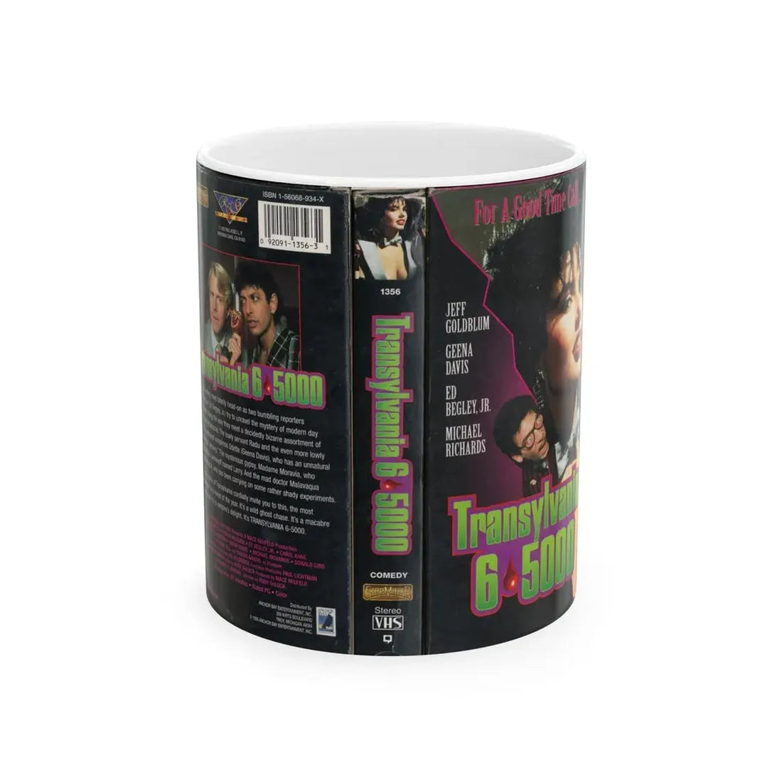 TRANSYLVANIA 6500 (VHS COVER) - White Coffee Mug 11oz - Go Mug Yourself