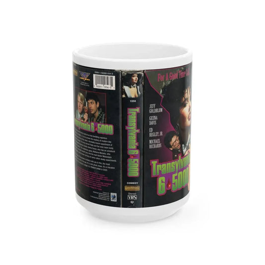 TRANSYLVANIA 6500 (VHS COVER) - White Coffee Mug 15oz - Go Mug Yourself