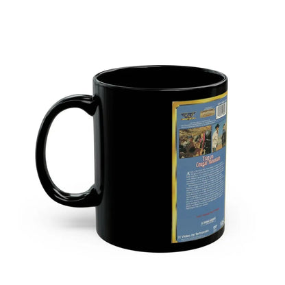 TRAP ON COUGAR MOUNTAIN (VHS COVER) - Black Coffee Mug - Go Mug Yourself