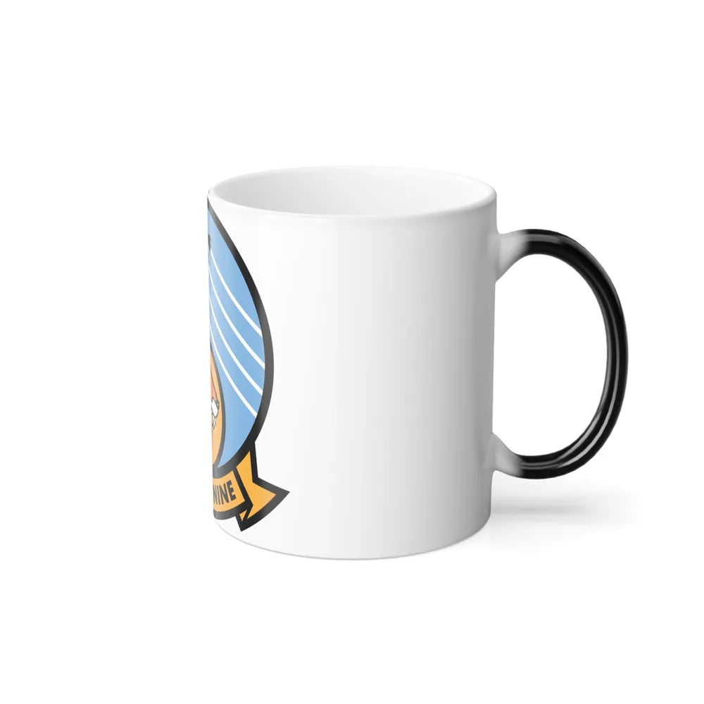 Traron Nine 9 (U.S. Navy) Color Changing Mug 11oz-Go Mug Yourself