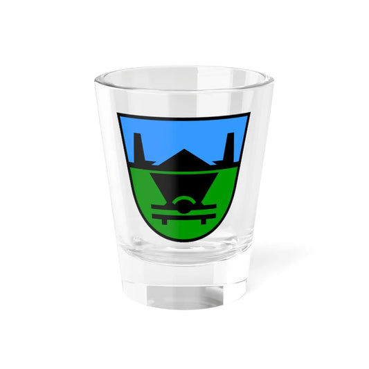 Trbovlje (Slovenia) (Coat of Arms) Shot Glass 1.5oz 1.5oz - Go Mug Yourself