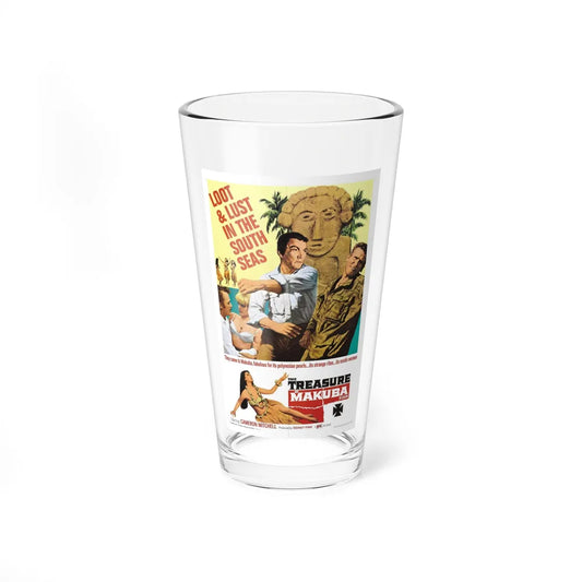 TREASURE OF MAKUBA 1967 Movie Poster - Pint Glass 16oz-16oz-Go Mug Yourself