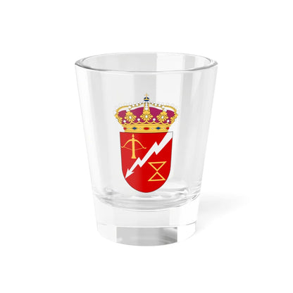 Tredje ytstridsflottiljen vapen (Sweden) (Coat of Arms) Shot Glass 1.5oz 1.5oz - Go Mug Yourself