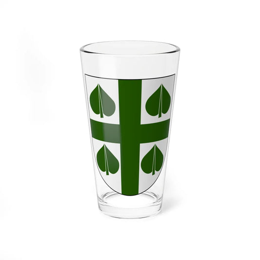 Trehörna församling vapen (Sweden) (Coat of Arms) Pint Glass 16oz 16oz - Go Mug Yourself