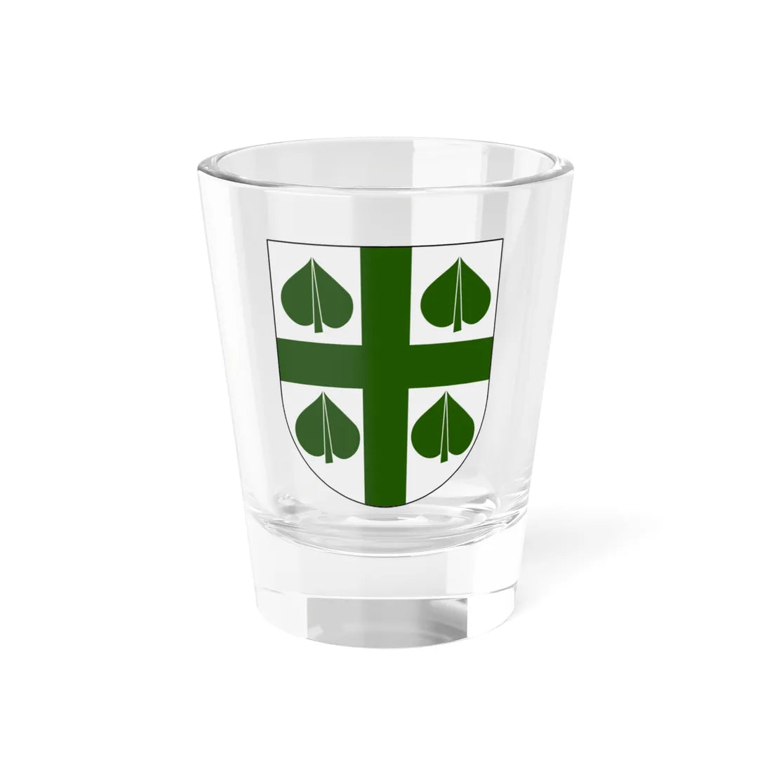 Trehörna församling vapen (Sweden) (Coat of Arms) Shot Glass 1.5oz - Go Mug Yourself