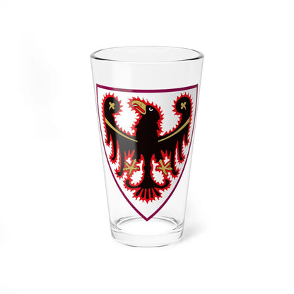 Trentino CoA shield (Italy) (Coat of Arms) Pint Glass 16oz 16oz - Go Mug Yourself