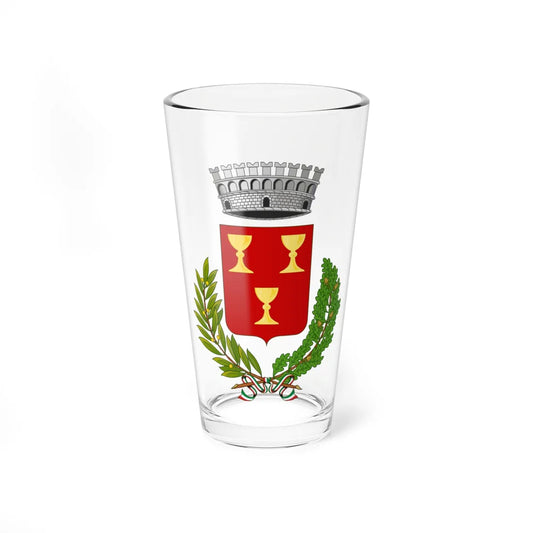 Trequanda-Stemma (Italy) (Coat of Arms) Pint Glass 16oz 16oz - Go Mug Yourself