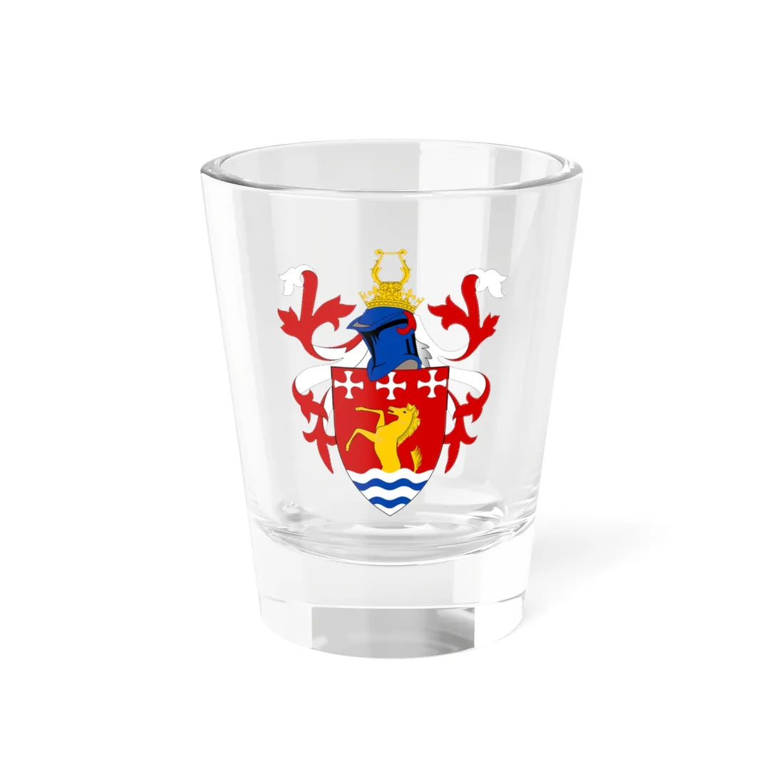 Trevelyan (England) (Coat of Arms) Shot Glass 1.5oz 1.5oz - Go Mug Yourself