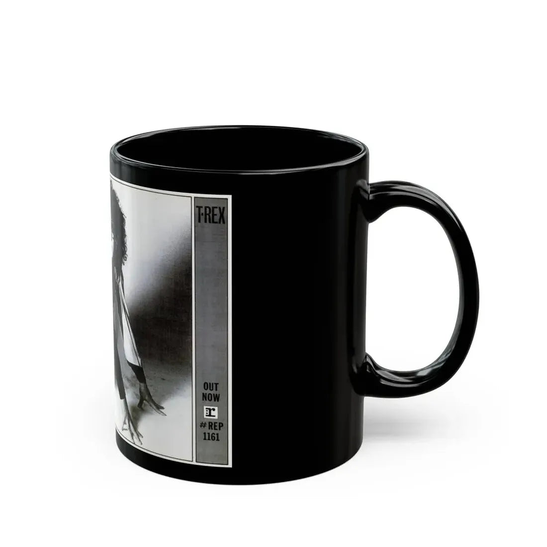 T.Rex 1973 (Music Poster) Black Coffee Mug - Go Mug Yourself