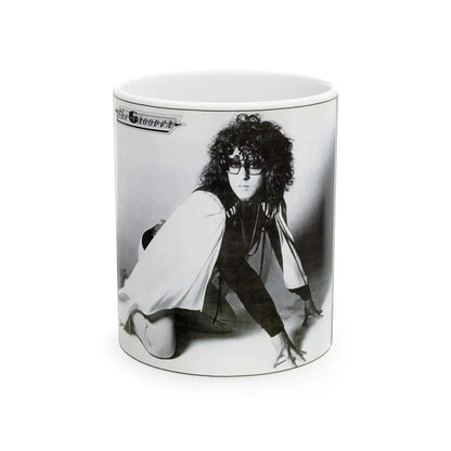 T.Rex 1973 (Music Poster) White Coffee Mug 11oz - Go Mug Yourself
