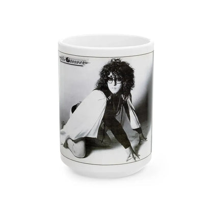 T.Rex 1973 (Music Poster) White Coffee Mug 15oz - Go Mug Yourself