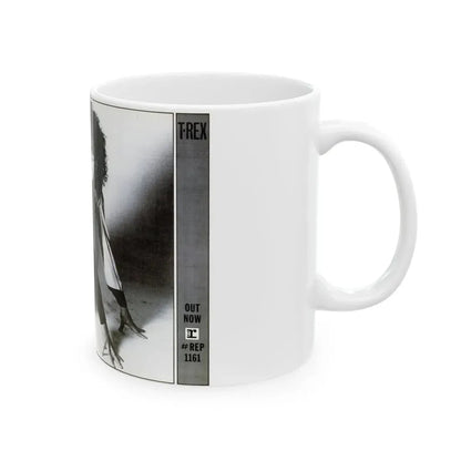 T.Rex 1973 (Music Poster) White Coffee Mug - Go Mug Yourself