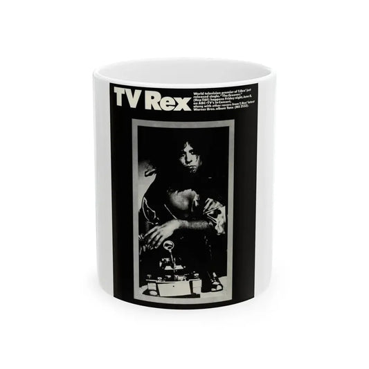 T.Rex (Music Poster) White Coffee Mug 11oz - Go Mug Yourself