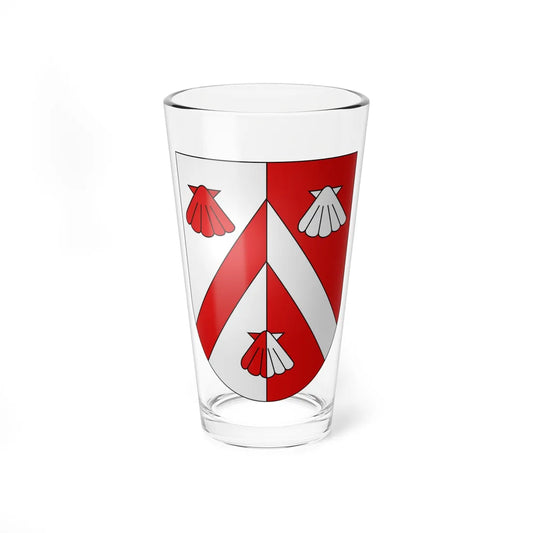 Trey-coat of arms (Switzerland) (Coat of Arms) Pint Glass 16oz 16oz - Go Mug Yourself