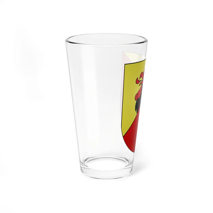 Treyvaux-coat of arms (Switzerland) (Coat of Arms) Pint Glass 16oz - Go Mug Yourself