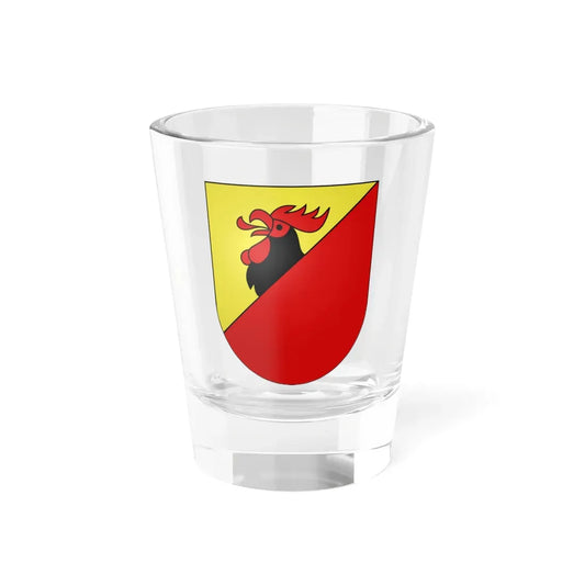 Treyvaux-coat of arms (Switzerland) (Coat of Arms) Shot Glass 1.5oz 1.5oz - Go Mug Yourself