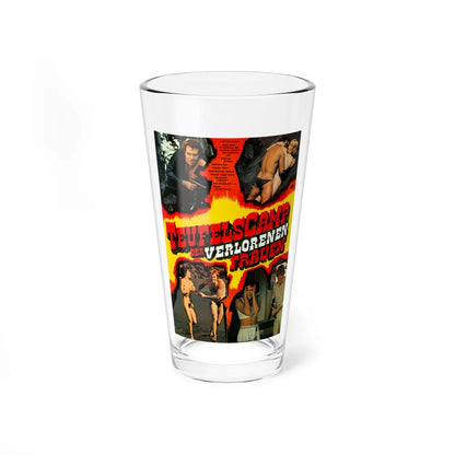 TRIANGLE OF LUST 1978 Movie Poster - Pint Glass 16oz-16oz-Go Mug Yourself