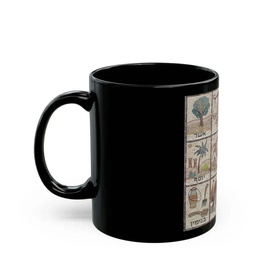 Tribes of Israel - Black Coffee Mug - Go Mug Yourself
