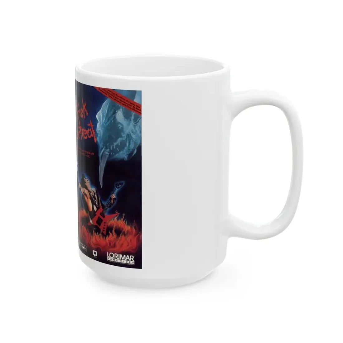 TRICK OR TREAT LORIMAR (VHS COVER) - White Coffee Mug - Go Mug Yourself