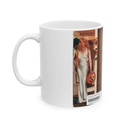 TRICK OR TREAT (VHS COVER) - White Coffee Mug - Go Mug Yourself