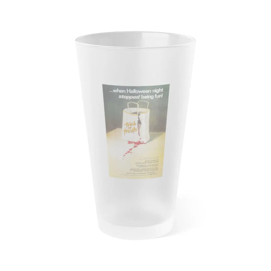 TRICK OR TREATS 1982 Movie Poster - Frosted Pint Glass 16oz-16oz-Frosted-Go Mug Yourself