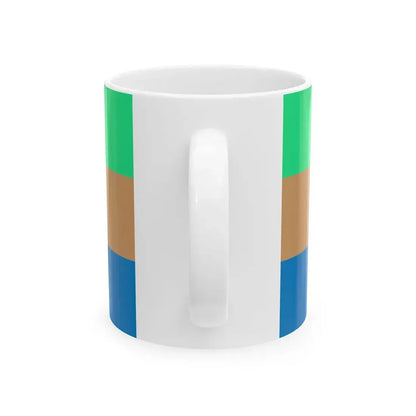 Tricolor Kapok Flag (China) White Coffee Mug - Go Mug Yourself