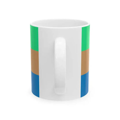 Tricolor Kapok Flag (China) White Coffee Mug - Go Mug Yourself