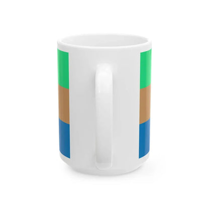 Tricolor Kapok Flag (China) White Coffee Mug - Go Mug Yourself