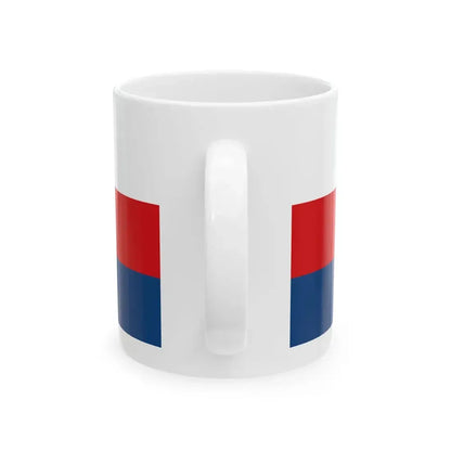 Tricolour of the Czech Republic (Czech Republic) White Coffee Mug - Go Mug Yourself