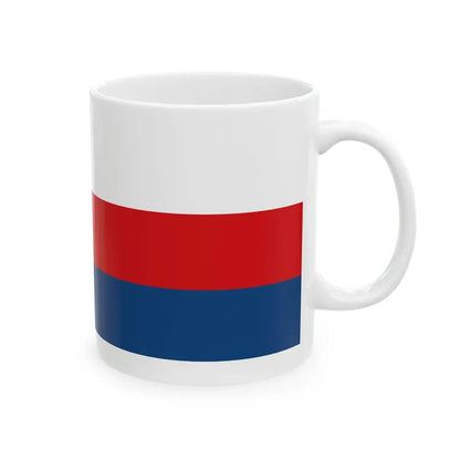 Tricolour of the Czech Republic (Czech Republic) White Coffee Mug - Go Mug Yourself