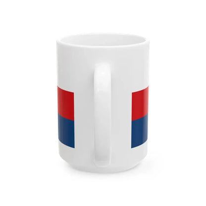Tricolour of the Czech Republic (Czech Republic) White Coffee Mug - Go Mug Yourself
