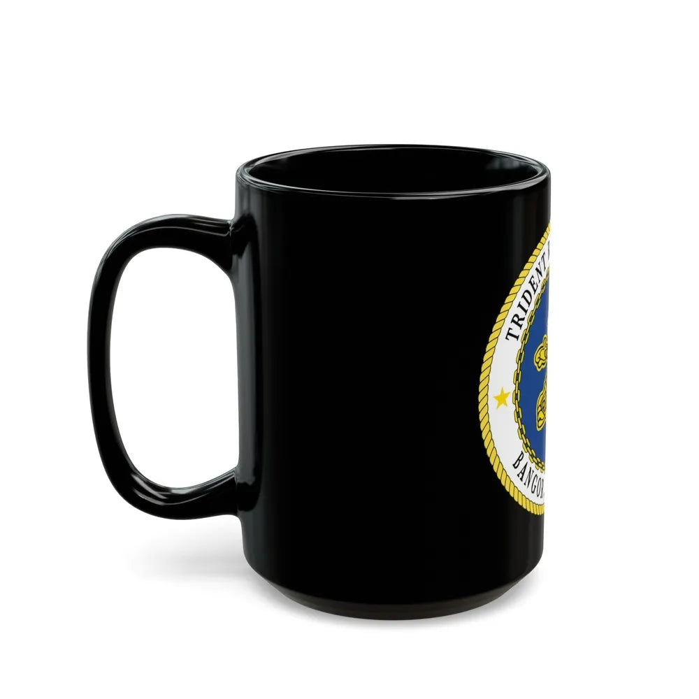 Trident Refit Facility BangorWA (U.S. Navy) Black Coffee Mug-Go Mug Yourself