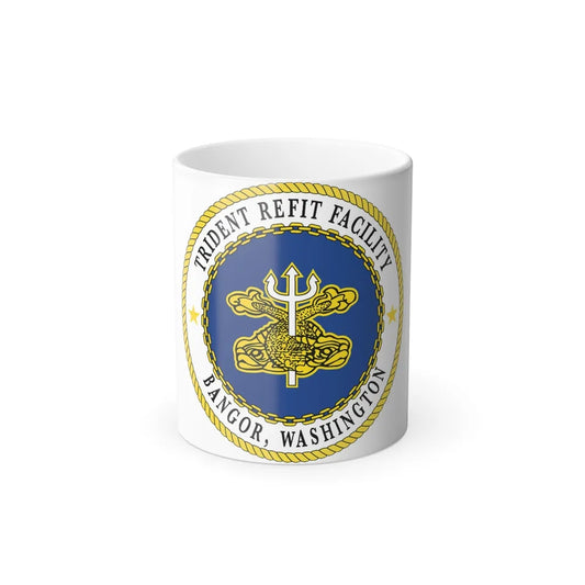 Trident Refit Facility BangorWA (U.S. Navy) Color Changing Mug 11oz-11oz-Go Mug Yourself