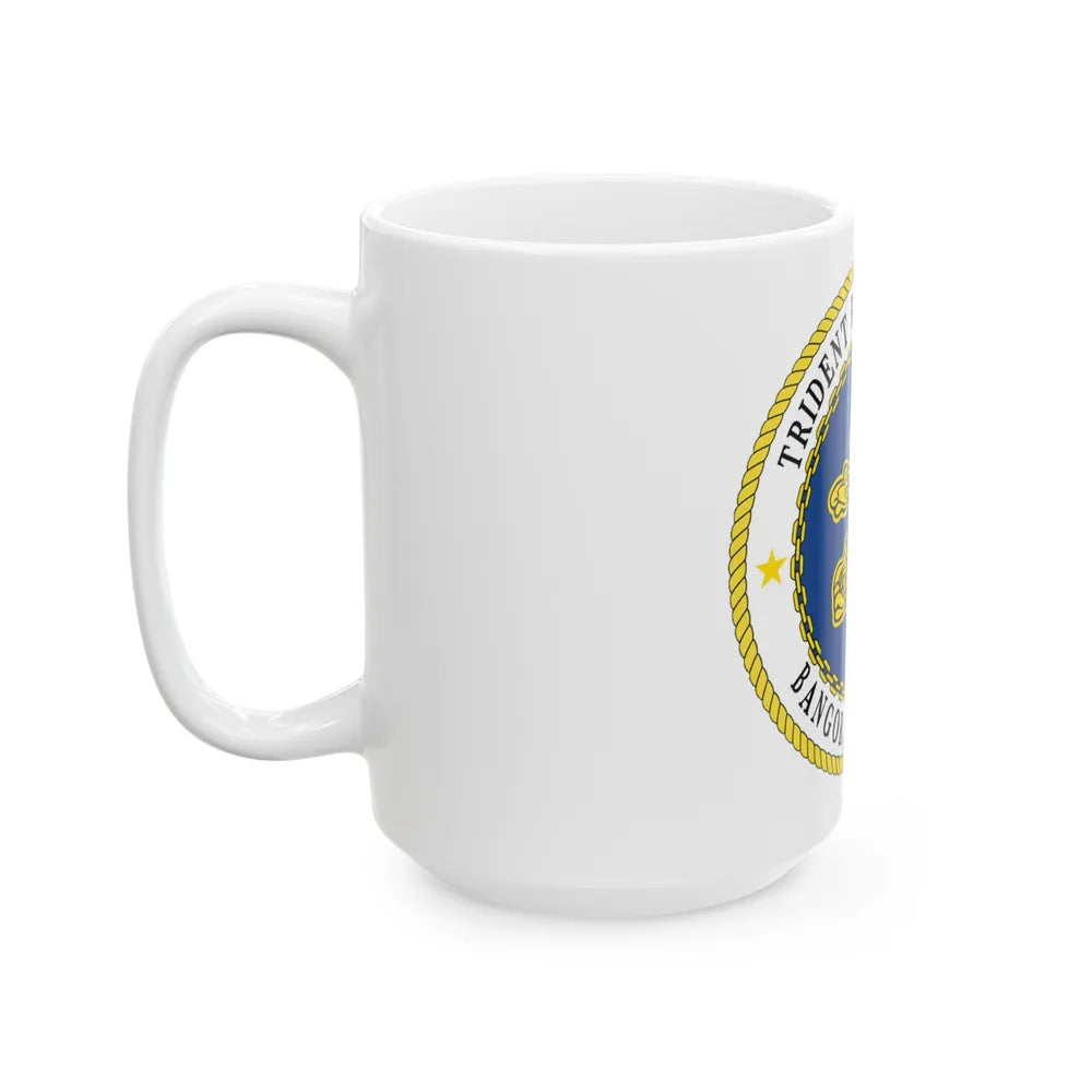 Trident Refit Facility BangorWA (U.S. Navy) White Coffee Mug-Go Mug Yourself