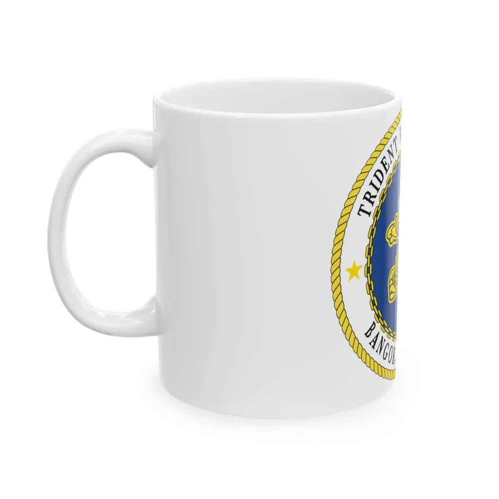 Trident Refit Facility BangorWA (U.S. Navy) White Coffee Mug-Go Mug Yourself