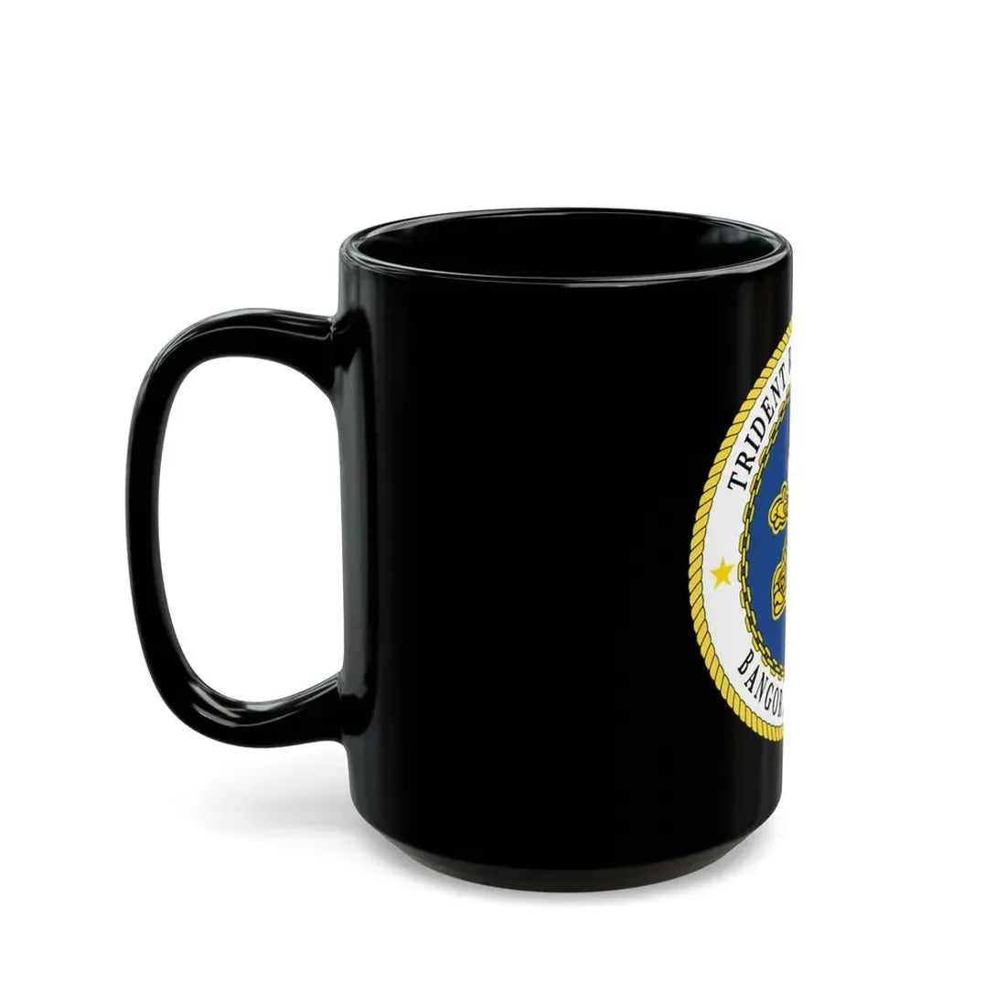 Trident Refit Facility BangorWA (U.S. Navy) Black Coffee Mug - Go Mug Yourself