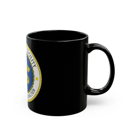 Trident Refit Facility BangorWA (U.S. Navy) Black Coffee Mug - Go Mug Yourself