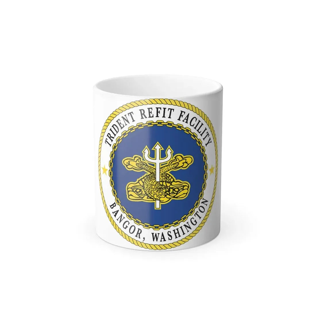Trident Refit Facility BangorWA (U.S. Navy) Color Changing Mug 11oz Default Title 11oz - Go Mug Yourself