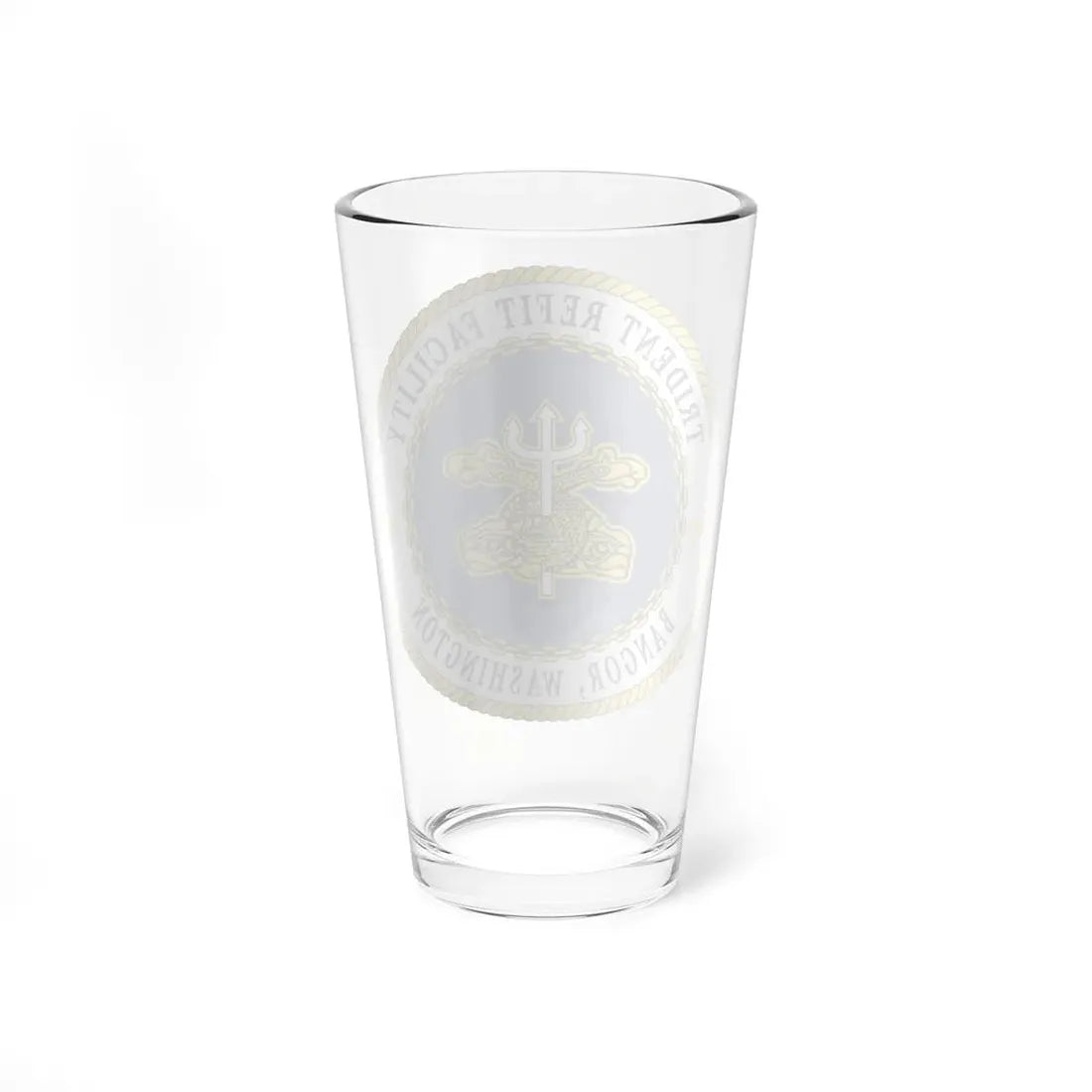 Trident Refit Facility BangorWA (U.S. Navy) Pint Glass 16oz - Go Mug Yourself