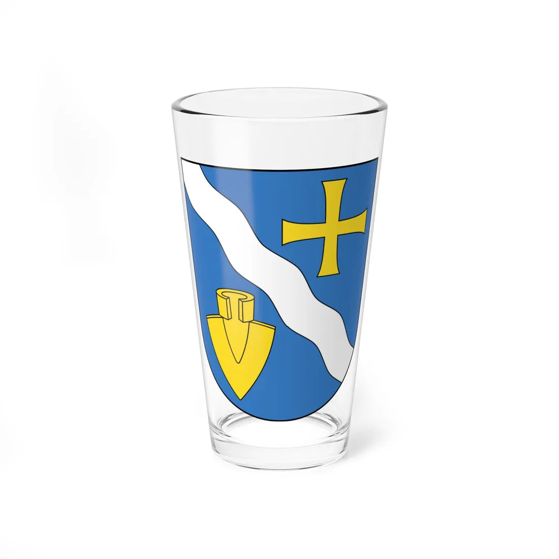 Triemli-blazon (Switzerland) (Coat of Arms) Pint Glass 16oz 16oz - Go Mug Yourself