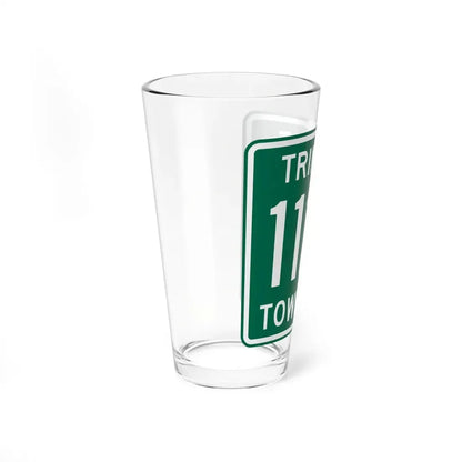 Trimble Township Route 1120 Athens County Ohio (Ohio) (Road Sign) Pint Glss 16oz - Go Mug Yourself