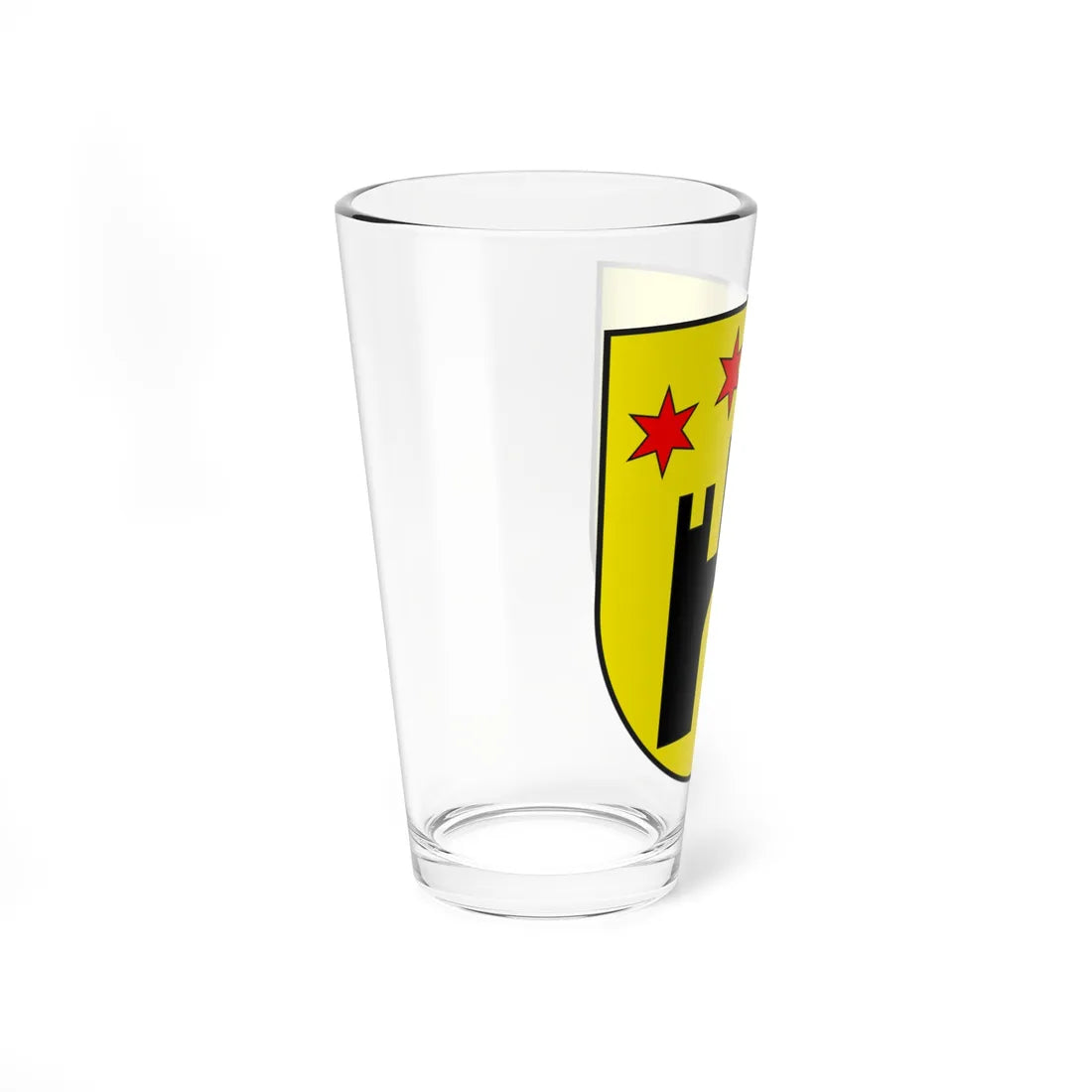 Trin wappen (Switzerland) (Coat of Arms) Pint Glass 16oz - Go Mug Yourself