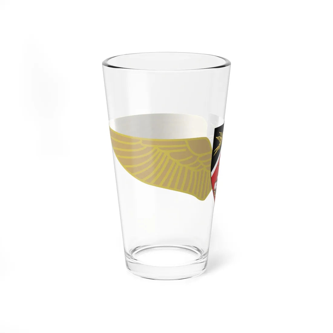 Trinadad and Tabago air wing roundel (Trinidad and Tobago) (Coat of Arms) Pint Glass 16oz - Go Mug Yourself